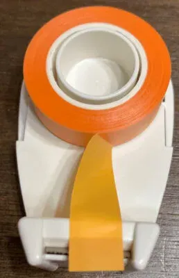 上蓋を外してテープ交換