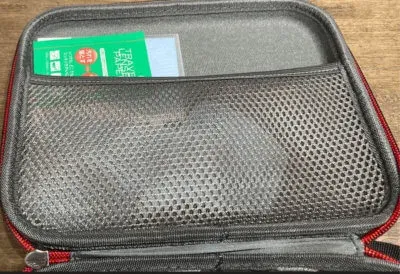 上蓋裏ポケットにトレシーを収納