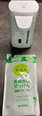 エレフォームポットに食器洗いせっけんを充填