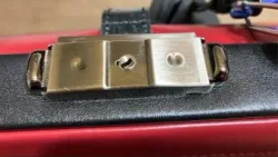 ワンタッチ開閉ロック金具