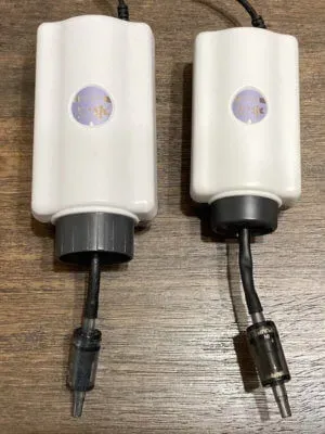 SSPP-3S（左）とSSPP-7S（右）のサイズ比較