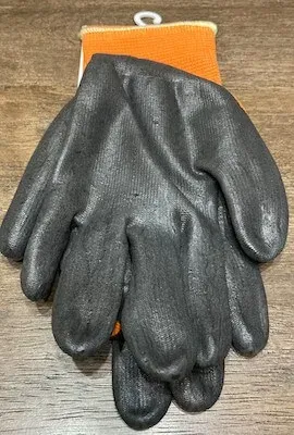 ゴム張り作業手袋（甲側）