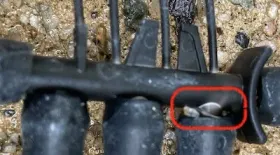 素手で無理に押し込んで4mmホースに亀裂が入った失敗例