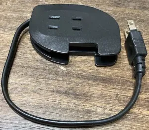 25cm電源コードを伸ばした状態