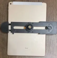 iPad Air 2を横置きで装着（裏側）