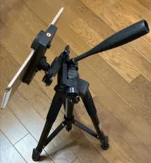三脚に装着した状態2