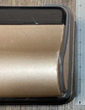 PV-BH900Gの前後ヘッド幅は75mm