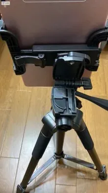 縦置きで固定した状態