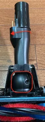 左回転時の軸の動き