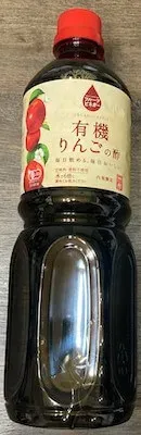 入っていた1Lの有機りんごの酢ボトル