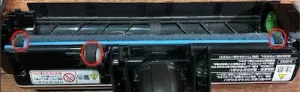 ゴミが取りやすくなった車輪構造