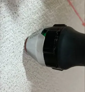 下地材が無いところは全部埋まる