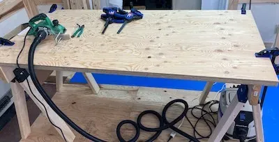 初期の作業台 945mm