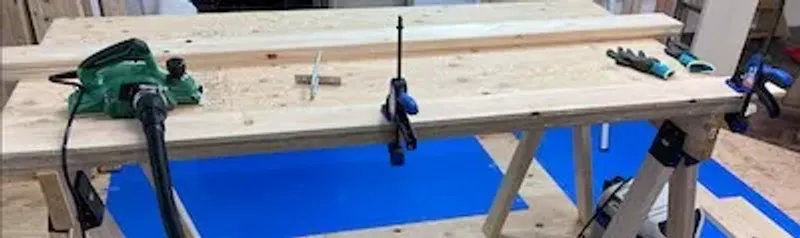 クランプによる固定