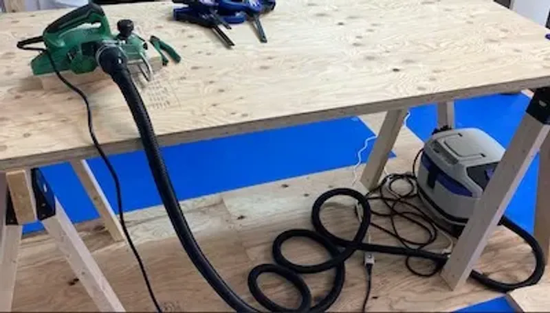 集塵機との接続