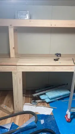 4mm養生シートの敷設