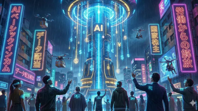 AIベーシックインカム：生存の権利から『国家株主』への昇華