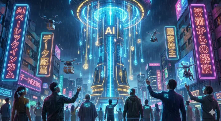 AIベーシックインカム：生存の権利から『国家株主』への昇華