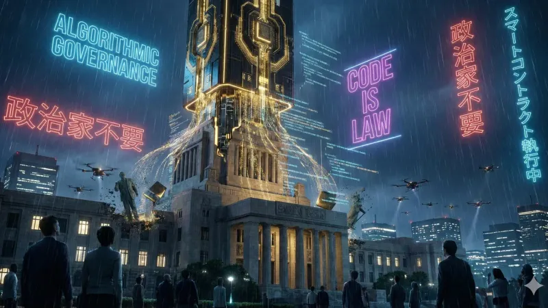 アルゴリズム統治：代議制民主主義を屠る『コードの法』