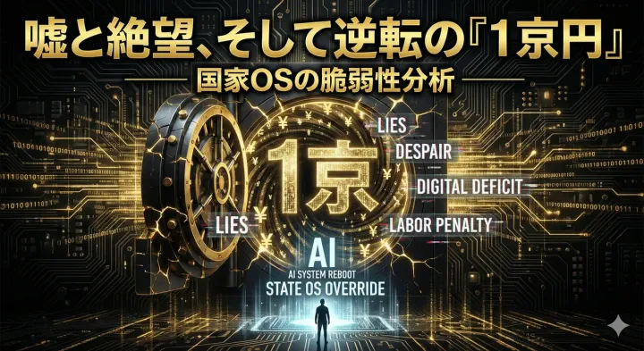 嘘と絶望、そして逆転の『1.4京円超』 — 国家OSの脆弱性分析