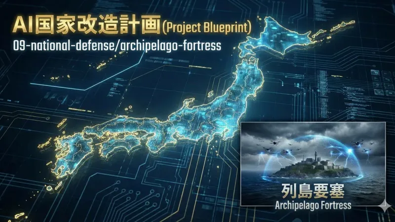 列島要塞 ―― 国土を巨大な脳へと変える『配置の戦略』