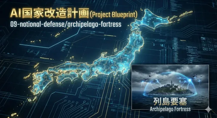 列島要塞 ―― 国土を巨大な脳へと変える『配置の戦略』