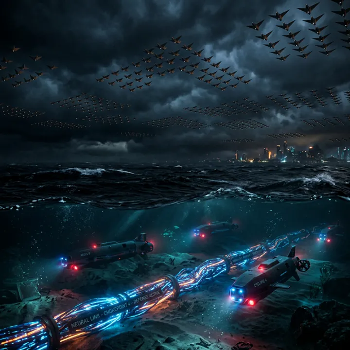 深淵のイージス：海底ケーブル防衛と自律型無人艦隊