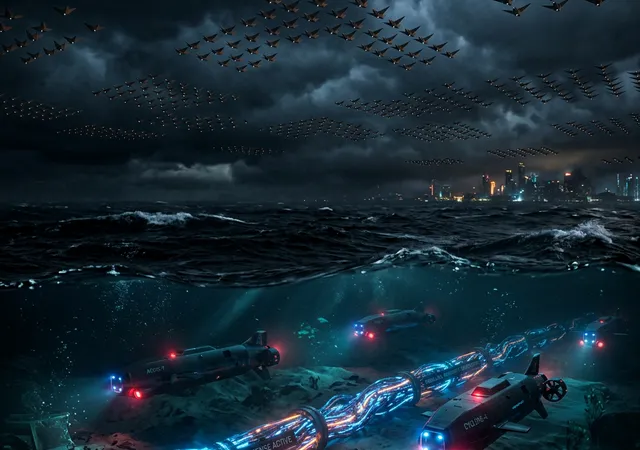 深淵のイージス：海底ケーブル防衛と自律型無人艦隊