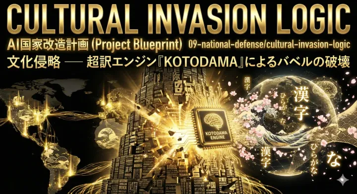 文化侵略の数理モデル ―― 日本の美意識を世界標準へ強制同期せよ