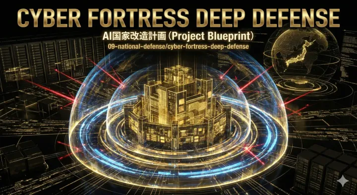 絶対拒絶圏：量子耐性型・自律反撃サイバー要塞の設計