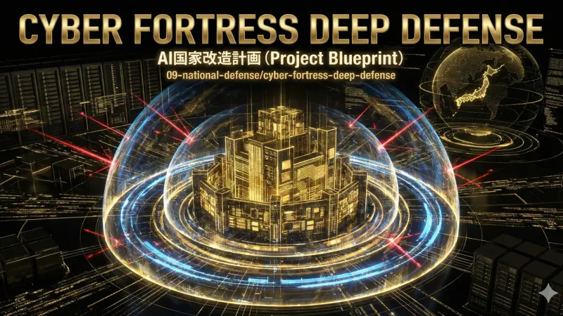 絶対拒絶圏：量子耐性型・自律反撃サイバー要塞の設計