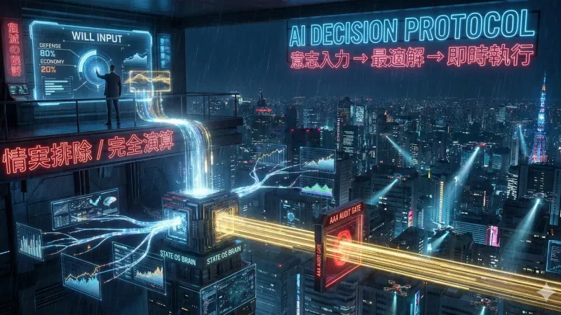 AI官僚意思決定プロトコル：情実を排した『絶対演算』の執行