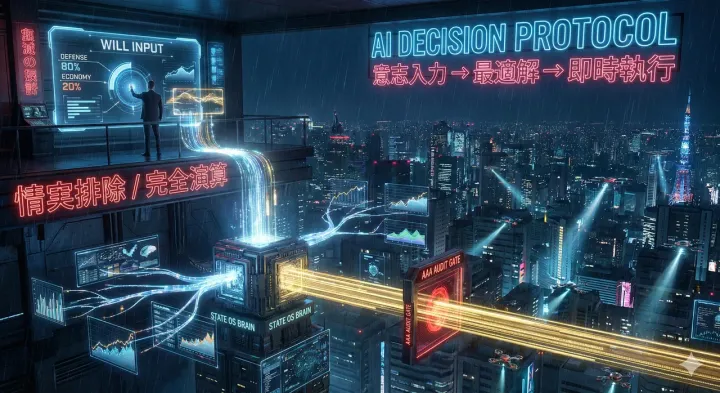 AI官僚意思決定プロトコル：情実を排した『絶対演算』の執行