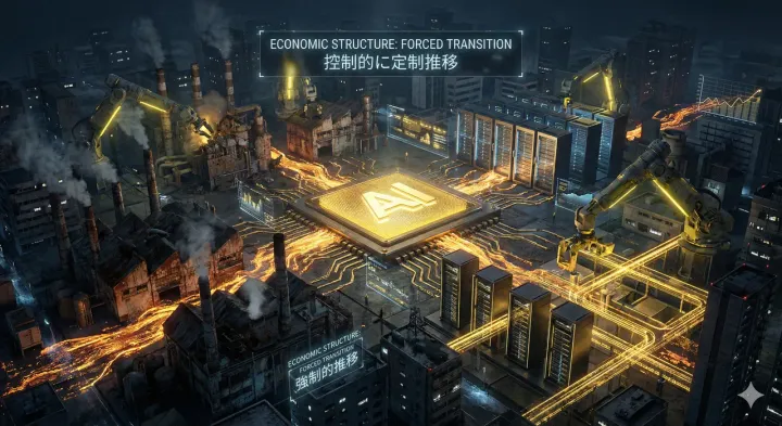 経済構造の強制転換：国家OS接続企業への圧倒的特権と『キャッシュレス強制』