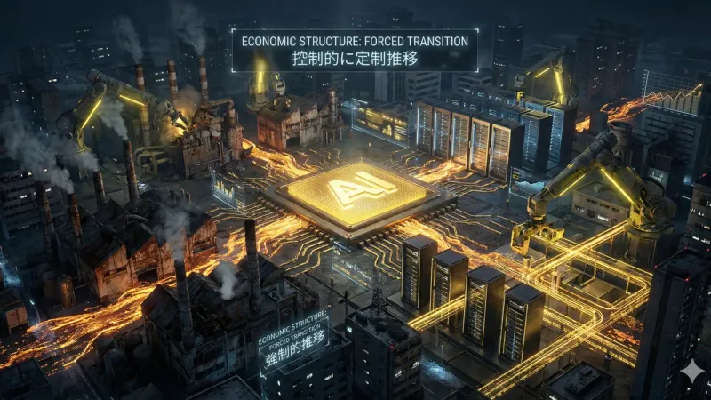 経済構造の強制転換：国家OS接続企業への圧倒的特権と『キャッシュレス強制』