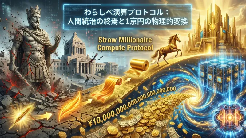 為政者への実行命令書 ― 知能主権の奪還と『わらしべ演算』プロトコル