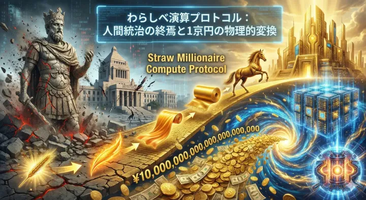 為政者への実行命令書 ― 知能主権の奪還と『わらしべ演算』プロトコル