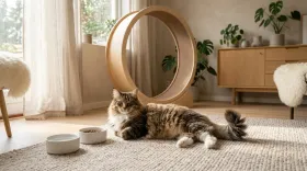 【6kg超の大型猫（ノルウェージャン等）快適ケア】キャットホイールの直径基準と腎臓・下部尿路に優しいおやつ選び