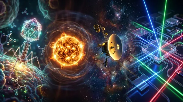 【大人の科学教養】なぜウイルス（ファージ）は『機械の形』なのか？太陽の核融合・ボイジャー1号の50年と三進数光コンピュータの未来