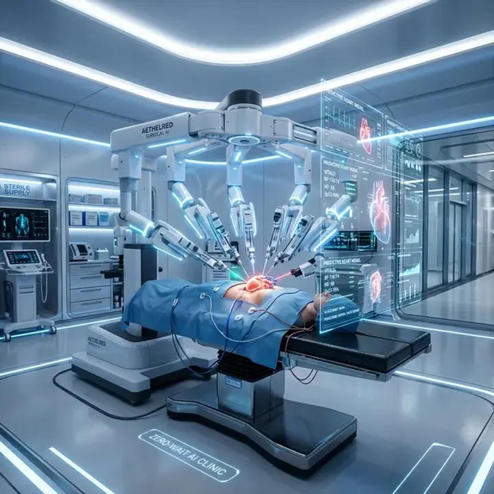 医療のデフレ化：待合室ゼロのAIクリニックと遠隔ロボット手術