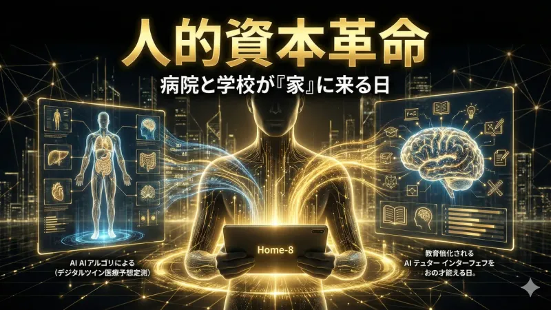 人的資本革命 ―― 病院と学校が「家」に来る日