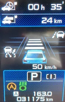 第4区間（郊外から市街地）走行距離24km・35分