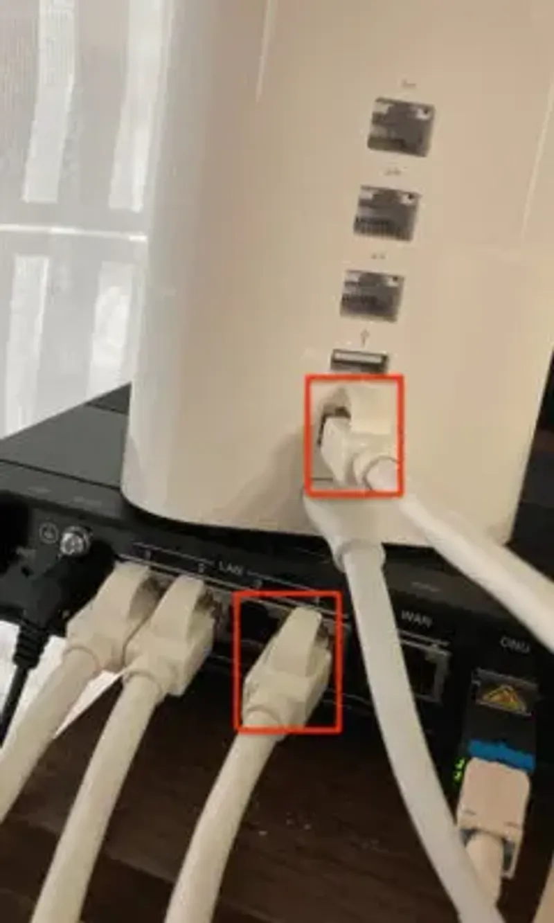 AirMacExtremeとNVR510