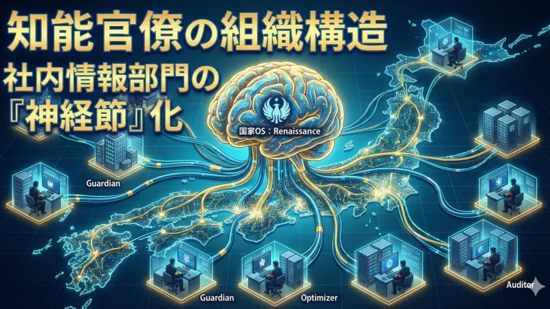 知能官僚の組織構造 ― 社内情報部門の『神経節』化