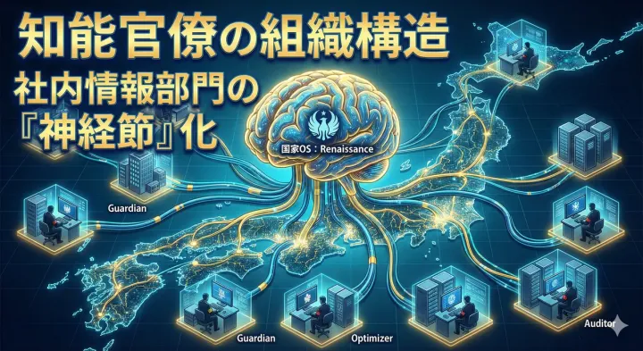 知能官僚の組織構造 ― 社内情報部門の『神経節』化