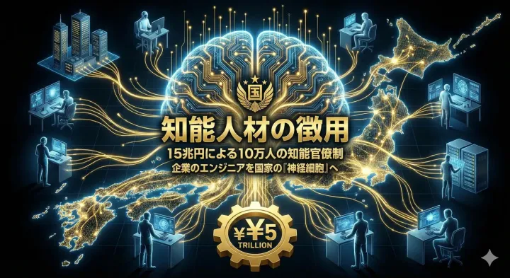 知能人材の接収と徴用 ― 15兆円による『10万人知能官僚制』の構築