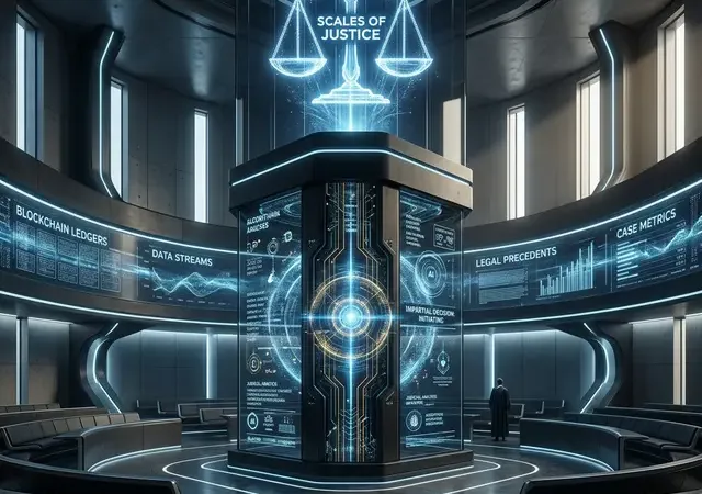 法務・行政のアルゴリズム裁き：待ち時間ゼロの市役所と非情なAI裁判官