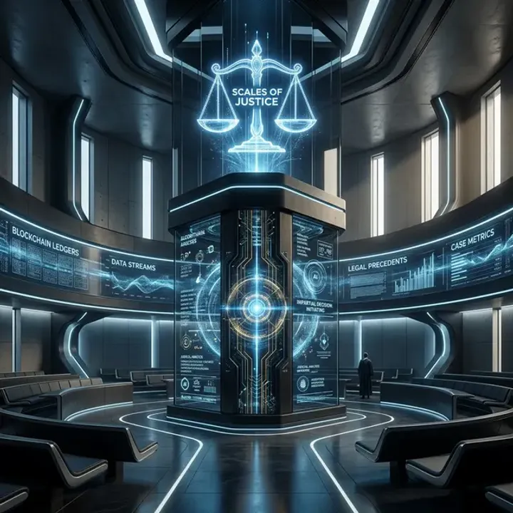 法務・行政のアルゴリズム裁き：待ち時間ゼロの市役所と非情なAI裁判官