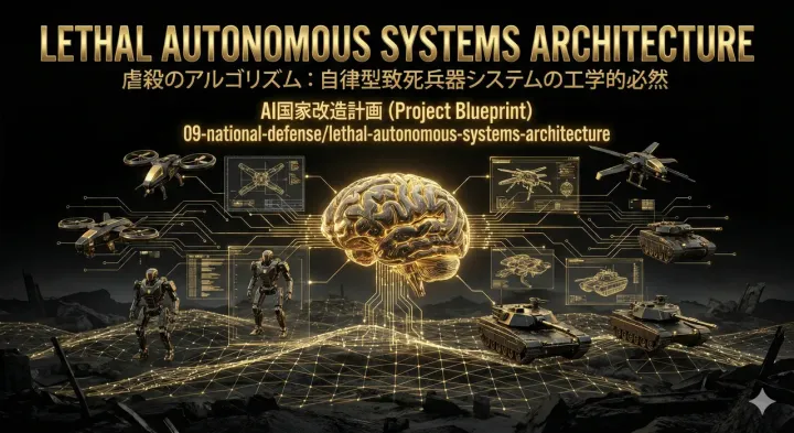 殺戮のアルゴリズム ―― 自律型致死兵器システムの工学的必然