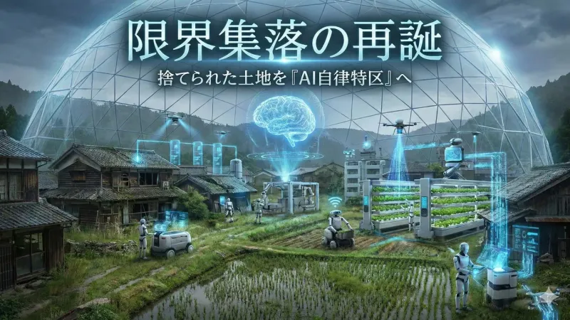 限界集落の再誕 — 人間を排した『AI自律統治特区』の実験